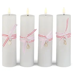 Adventslys 4-pk