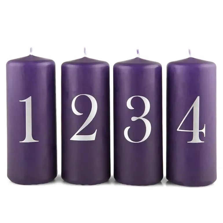 Adventslys 4-pk