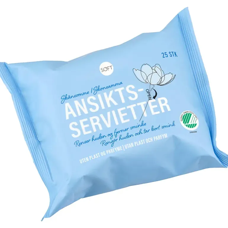 Ansiktsserviett