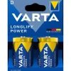 Batteri 2-pk D