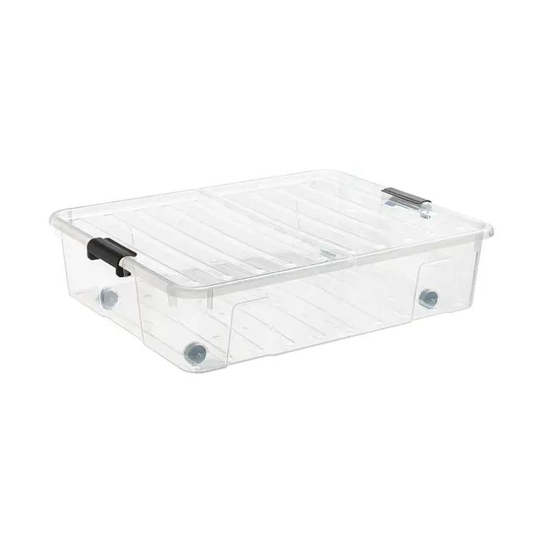 Bedroller Homebox m/splitlokk og hjul 49 liter