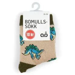 Bomullssokk med motiv