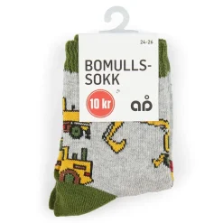 Bomullssokk med motiv