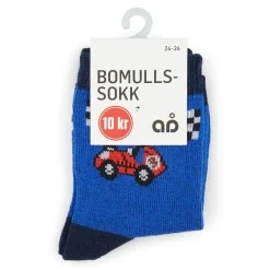 Bomullssokk med motiv