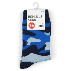 Bomullssokk med motiv