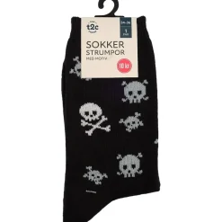 Bomullssokk med motiv