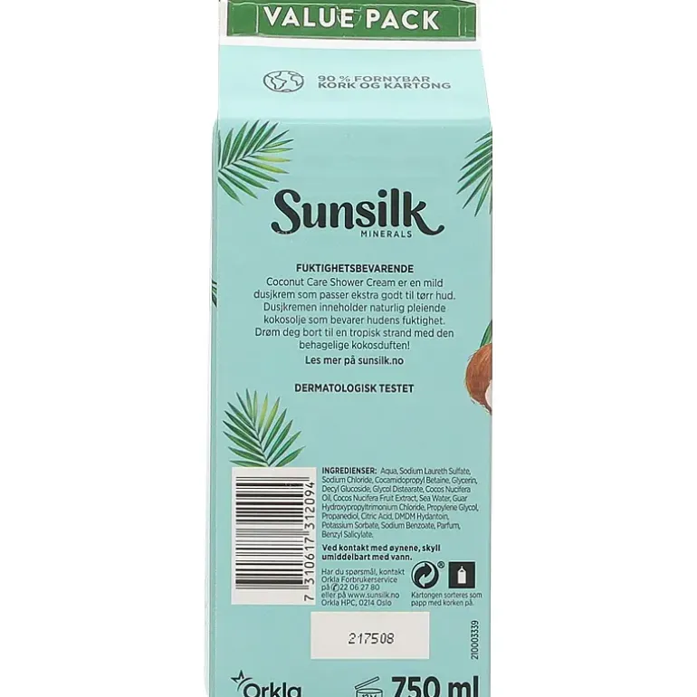 Dusjsåpe 750 ml