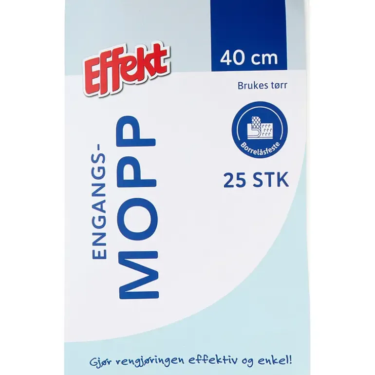 Engangsmopp 25-pk
