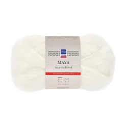 Garn Maya børstet