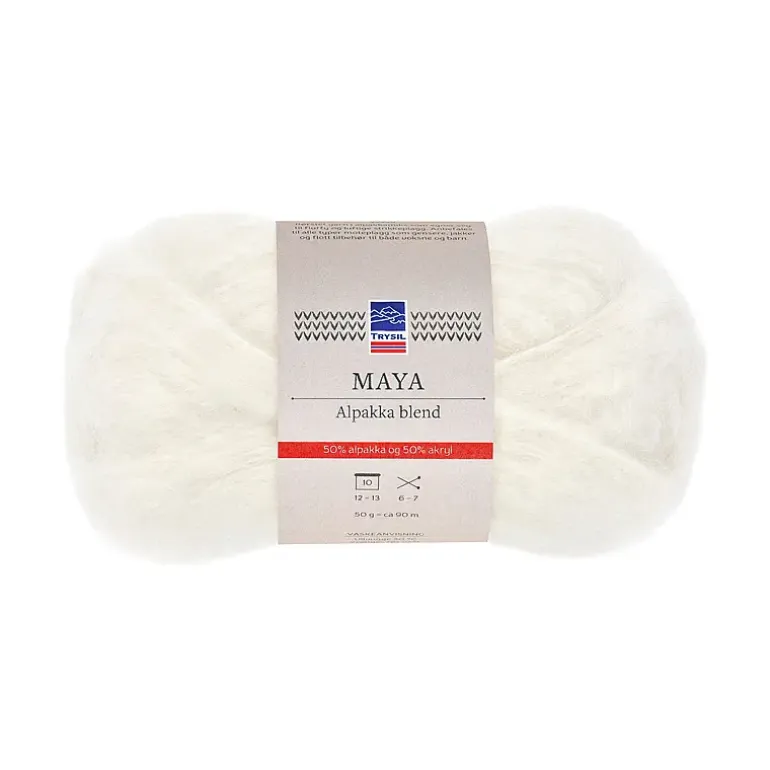 Garn Maya børstet