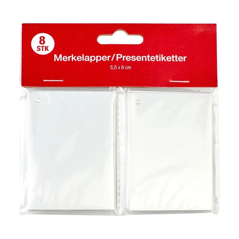 Gavemerkelapp