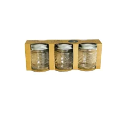 Glasskrukke 3-pk