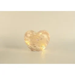 Glasslampe hjerte