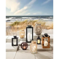 Glasslykt/vase Olivia