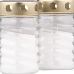 Gravlys i glass