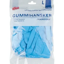 Gummihanske 3 par