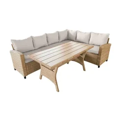 Hjørnesofa m/bord