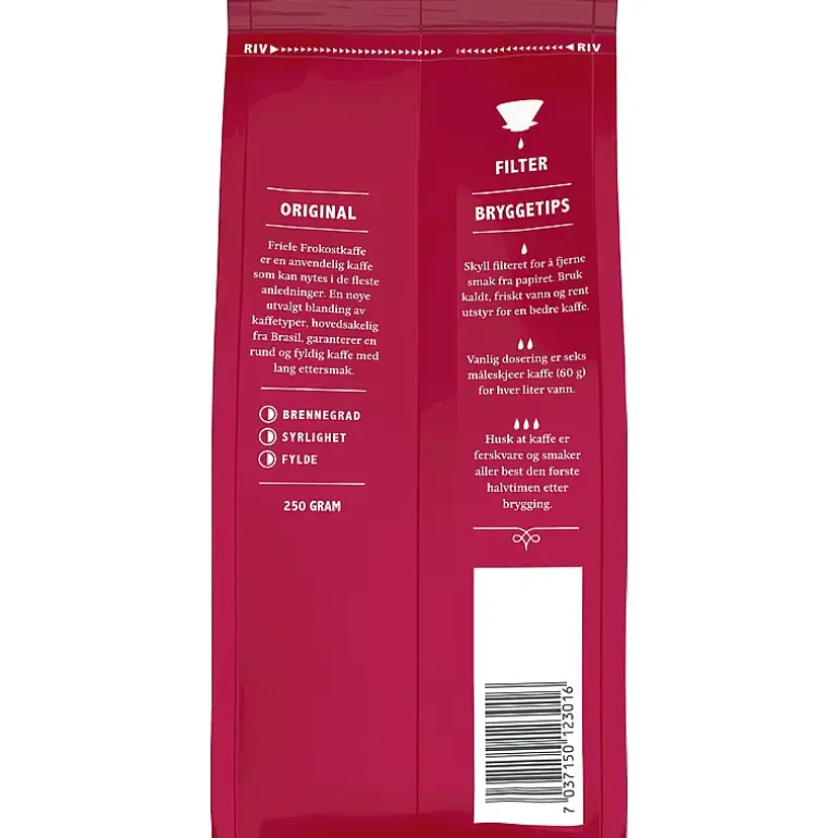 Kaffe Friele filtermalt