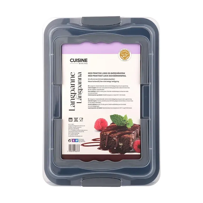 Langpanne m/lokk