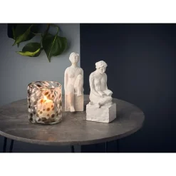 Lysholder/vase Dots