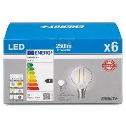 Lyspære LED 250 lm