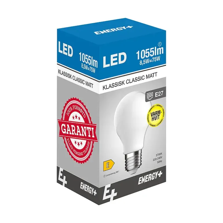 Lyspære LED 1055lm