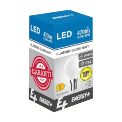 Lyspære LED 470 lm