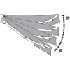 Markise 3x2,5 m