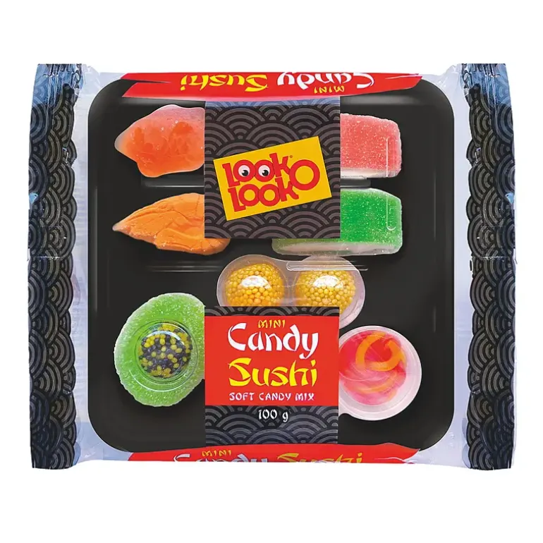 Mini candy sushi