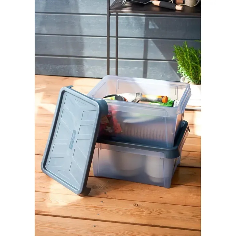 Oppbevaringsboks SmartStore™ m/lokk 33 liter