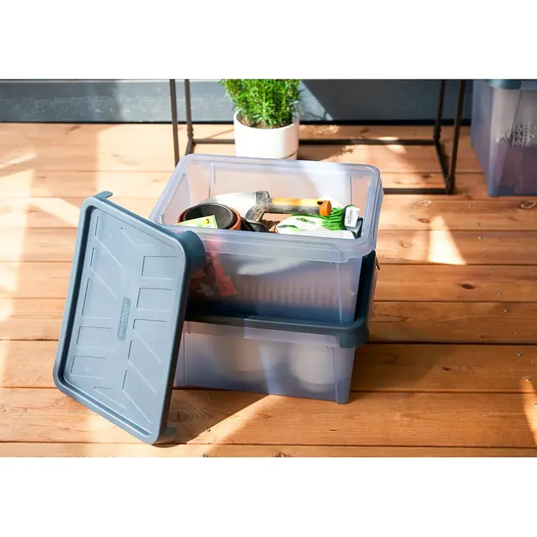 Oppbevaringsboks SmartStore™ m/lokk 33 liter