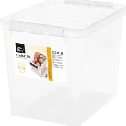 Oppbevaringsboks SmartStore™ m/lokk 52 liter