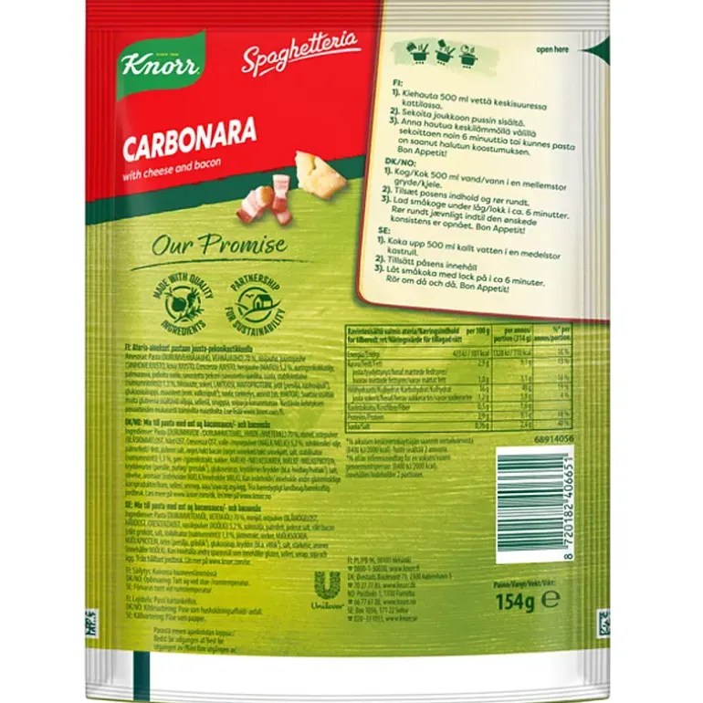 Pastarett 154 g