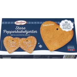 Pepperkakehjerter