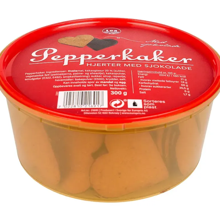 Pepperkakehjerter