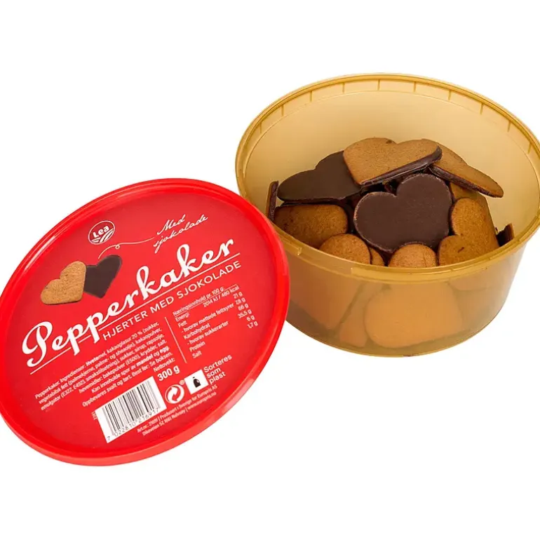 Pepperkakehjerter