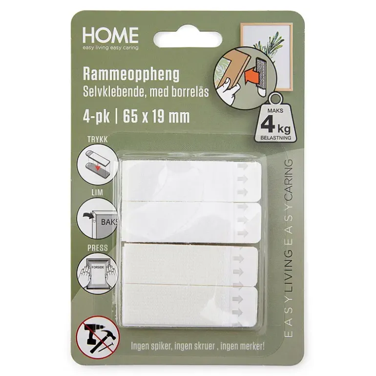 Rammeoppheng 4 stk