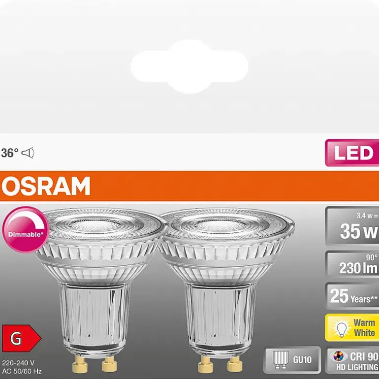Spotpære LED 2-pk