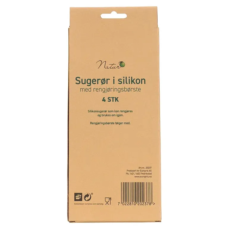 Sugerør silikon