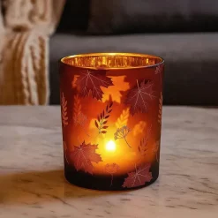Telysholder høstløv