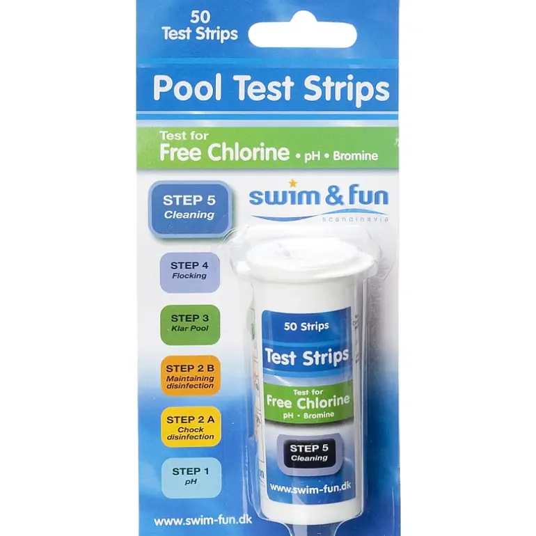Teststrips klor/pH