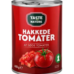 Tomater grovhakkede