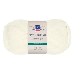 Tynn merino garn