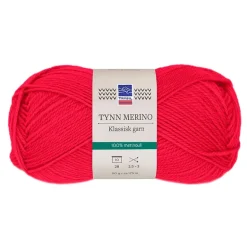 Tynn merino garn