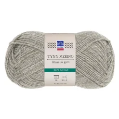Tynn merino garn