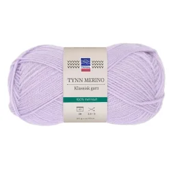 Tynn merino garn