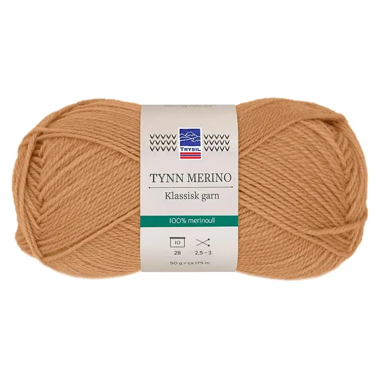 Tynn merino garn