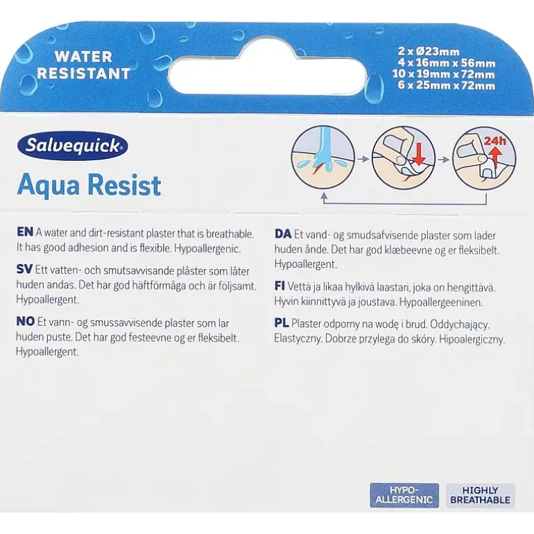 Vannfast plaster
