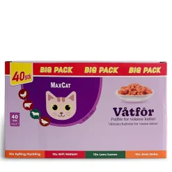 Våtfôr katt 40-pk