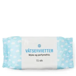 Våtserviett 72 stk
